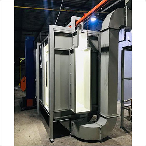 Mild Steel Powder Coating Spray Booth