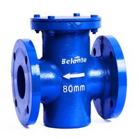 T Type Strainer (dirt Box) - Color: Blue Powder Coated