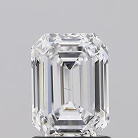 1.56 Carat VS2 Clarity EMERALD Lab Grown Diamond