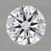 1.54 Carat I1 Clarity ROUND Lab Grown Diamond