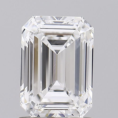 1.54 Carat VVS1 Clarity EMERALD Lab Grown Diamond
