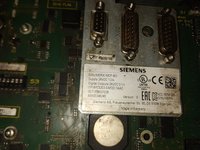 SIEMENS 6FC5203-0AF22-0AA2 KEYPAD