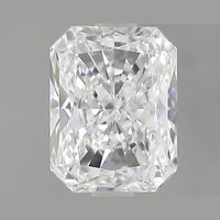 1.54 Carat VVS2 Clarity RADIANT Lab Grown Diamond