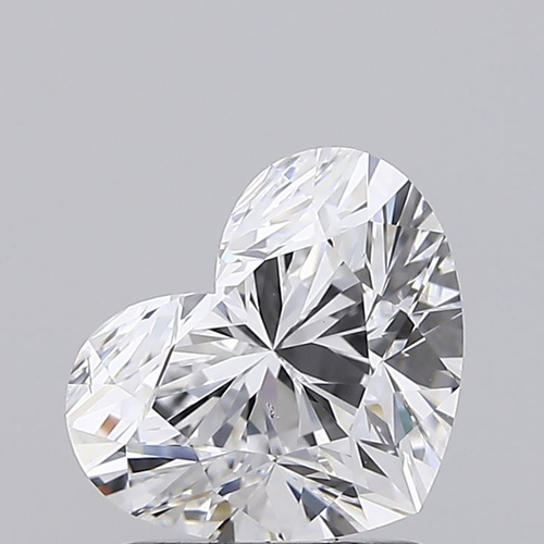 1.53 Carat VS2 Clarity HEART Lab Grown Diamond