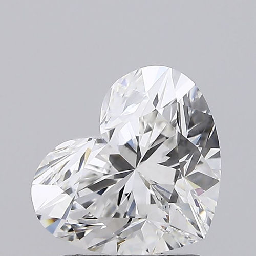1.53 Carat VS1 Clarity HEART Lab Grown Diamond
