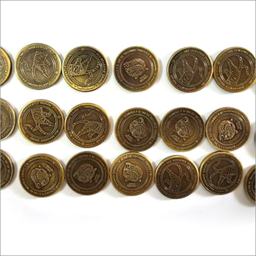 Double Side Brass Badges