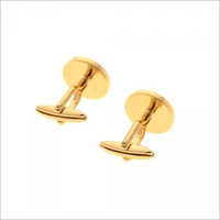 Golden Brass Cufflink