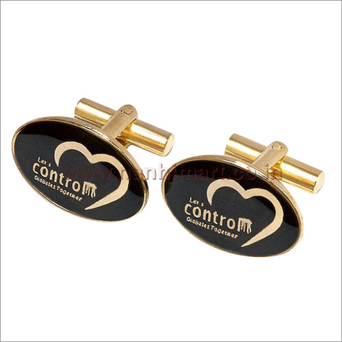 Anniversary Brass Cufflink