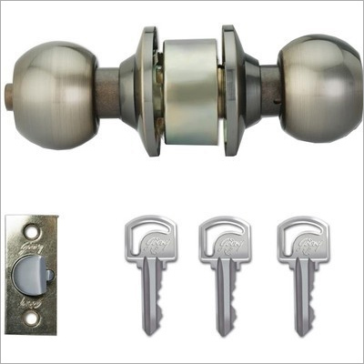 Cylindrical Knob Lock By GOYAL PLYWOOD & HARDWARES
