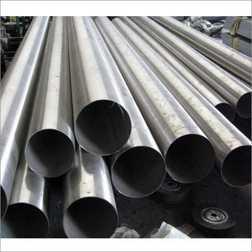 Silver 304 Stainless Steel Pipe