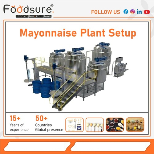 Mayonnaise processing plant