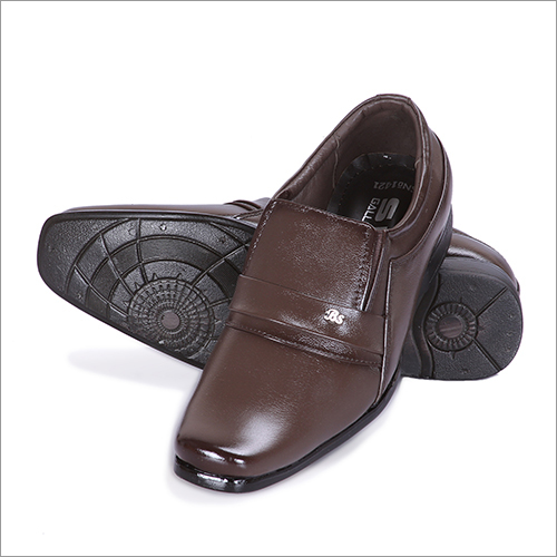 Mens Moccasin Brown Leather Shoes