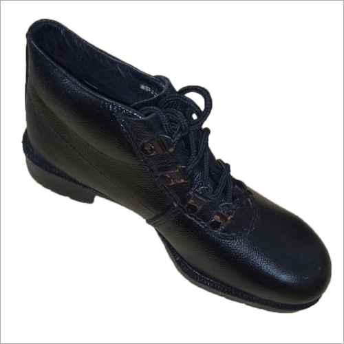 Black Industrial Safety Ankle Boots