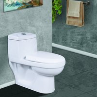 Round One Piece Toilet