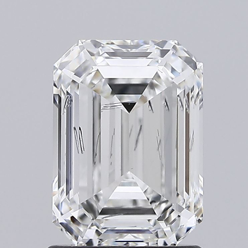 1.51 Carat SI2 Clarity EMERALD Lab Grown Diamond