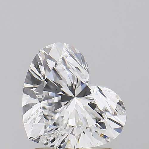 1.51 Carat VVS2 Clarity HEART Lab Grown Diamond