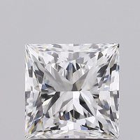 1.51 Carat VS2 Clarity PRINCESS Lab Grown Diamond