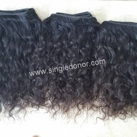 Raw Natural Deep Curly Hair Extensions