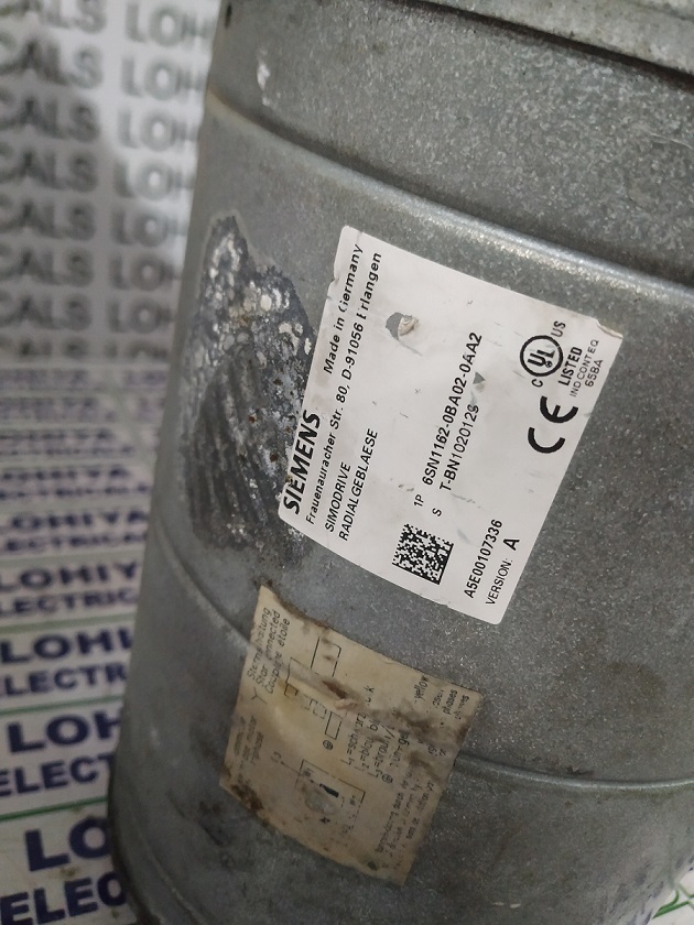 SIEMENS 6SN1162-0BA02-0AA2 FAN