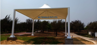 Triangular Swimming Pool Tensile Structure