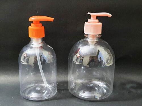 Liquid Hand Wash Dispenser Plastic Bottle - Capacity: 500 Milliliter (Ml)