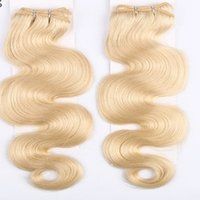 Platinum Blonde Body Wave Human Hair