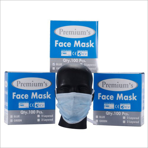 Premium's Face Mask 2 Layer Loop
