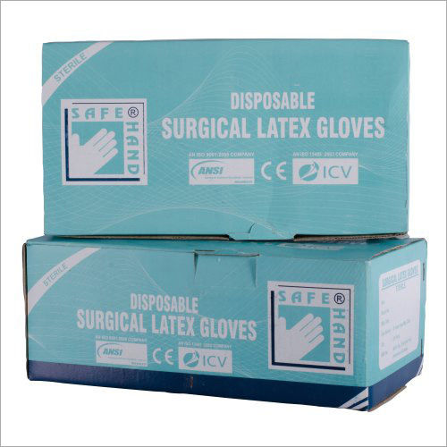 Safe Hand Latex Sterile Surgical Gloves