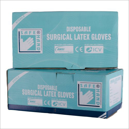 Safe Hand Latex Sterile Surgical Gloves