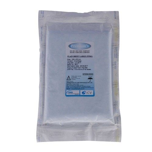 Premium's Plain Sheet Sterile Large 