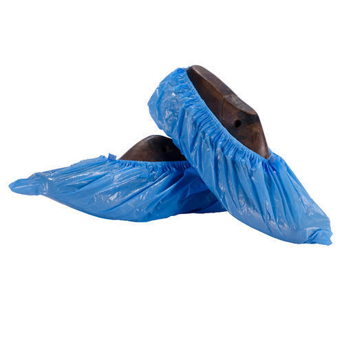 Blue Premium'S Plastic Shoe Cover