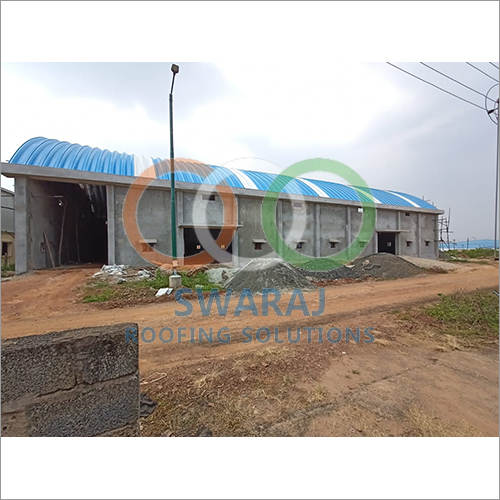 Industrial Curve Roofing System - Size: Customized