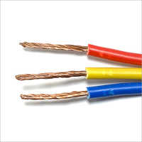 Copper Multi Strand Wire - 1.5 Sq Mm, Yellow Pvc Insulated, Ideal For Industrial And Construction Use