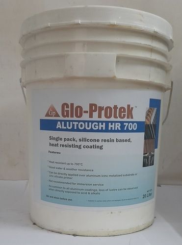 Glo-Protek Alutough Hr Heat Resistant Coating Application: As Per Technical Data Sheet