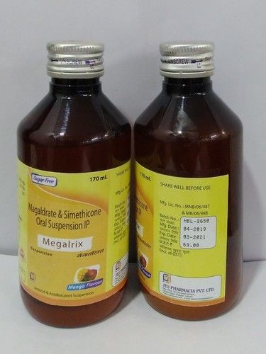 Magaldrate 400 mg  Simethicone 20 mg Suspension (MANGO FLAVOUR)