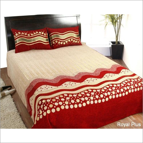 Royal Plus Chenille Double Bed Bedsheet