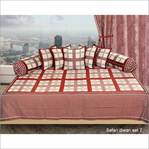 King Size Saffari Diwan Cover Set