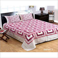 Designer Polyester Double Bed Sheet