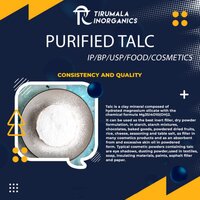 Purified Talc Ip - Application: Pharmaceutical