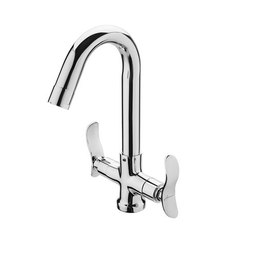 Center hole basin mixer