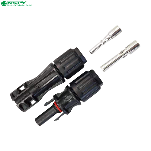 1500Vdc 65A Solar Cable Connectors Ip68 Waterproof 10Mm Male And Female Pv Cable Connectors - Cable Length: Customized Meter (M)