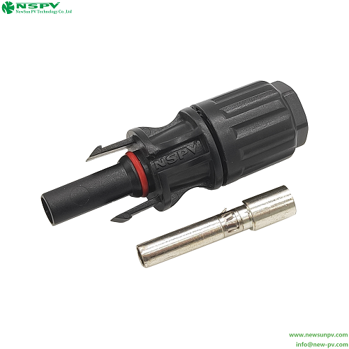 1500VDC 65A Solar Cable Connectors IP68 Waterproof 10mm Male And Female PV Cable Connectors