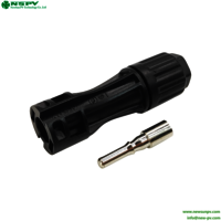 1500VDC 65A Solar Cable Connectors IP68 Waterproof 10mm Male And Female PV Cable Connectors