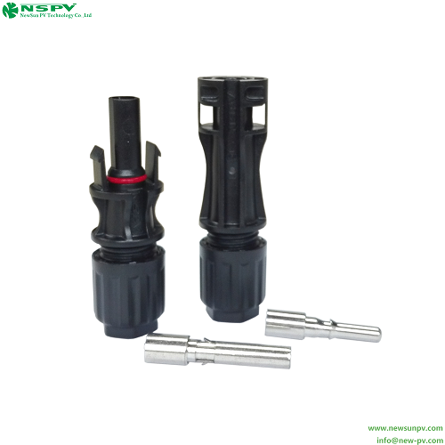 1500VDC 65A Solar Cable Connectors IP68 Waterproof 10mm Male And Female PV Cable Connectors