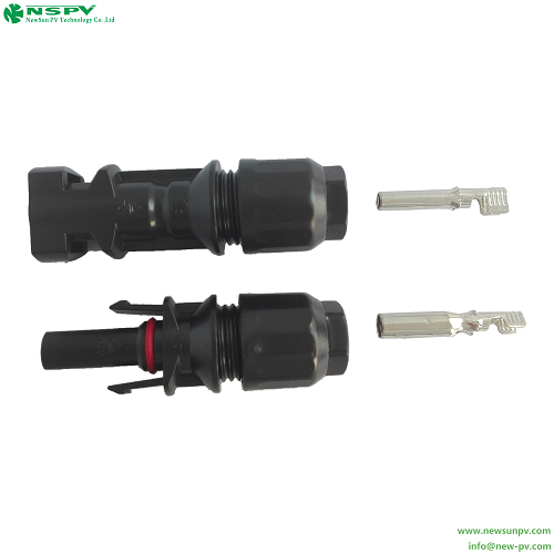 Popular Pv4 Waterproof TUV Solar Cable Connector compatible with mc4 IP67 1000vdc