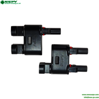 TUV Certified 2 To 1 Solar Branch Connectors 1500VDC 60A PV Branch Connectors Solar Splitters For Solar System Connection