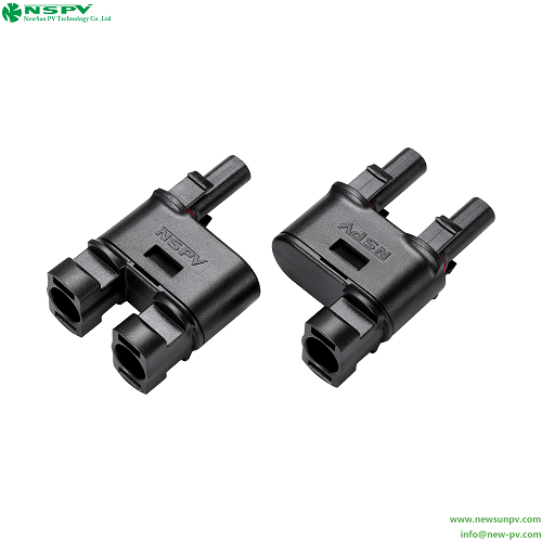 1500VDC solar branch connector TUV Waterproof IP68 for solar Y connector assembly