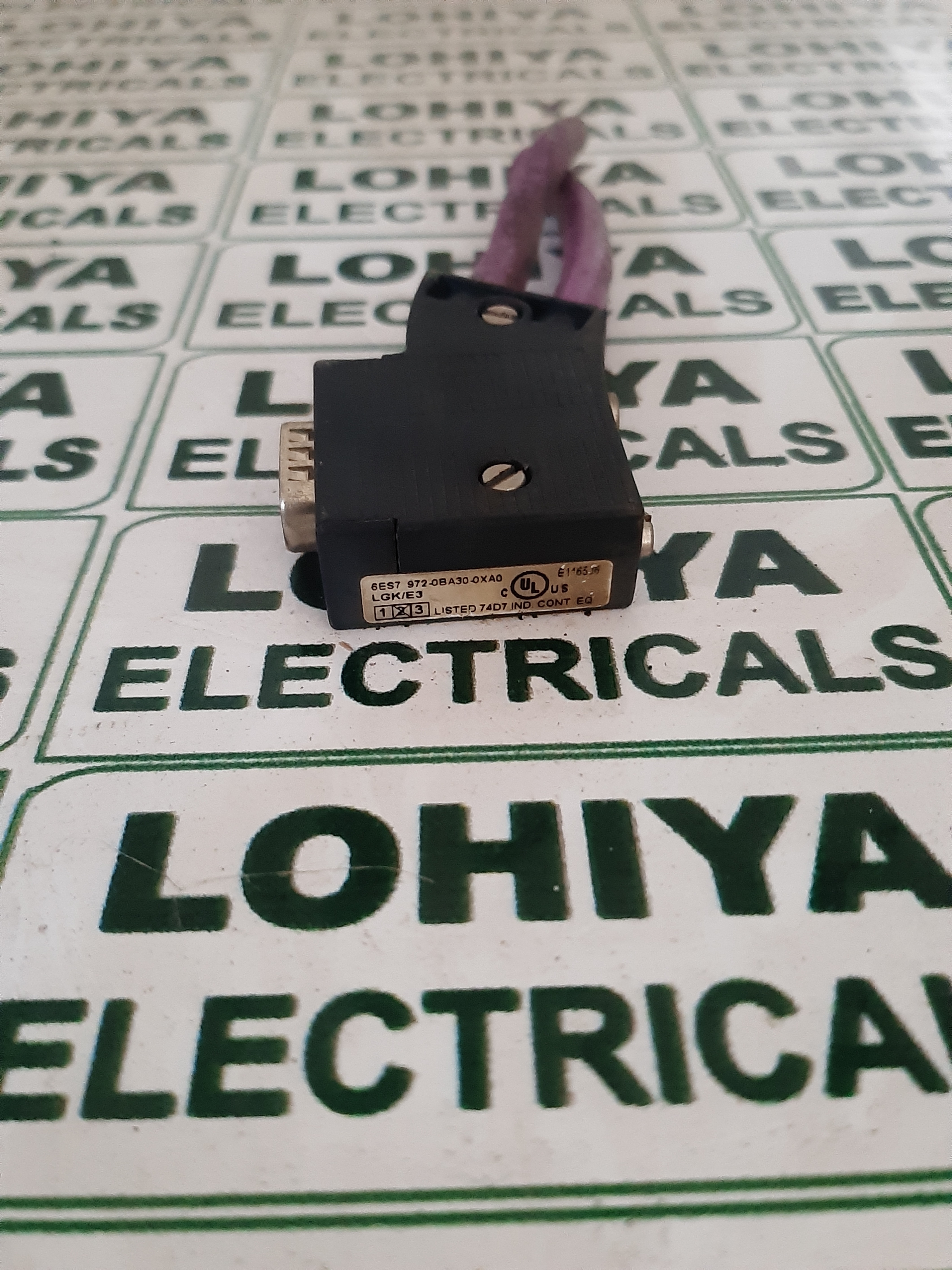 SIEMENS PROFIBUS CONNECTOR 6ES7 972-0BA30-0XA0
