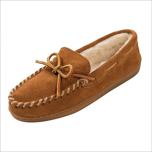 Brown Ladies Formal Loafers