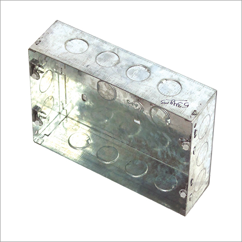 Silver Metal Modular Concealed Box